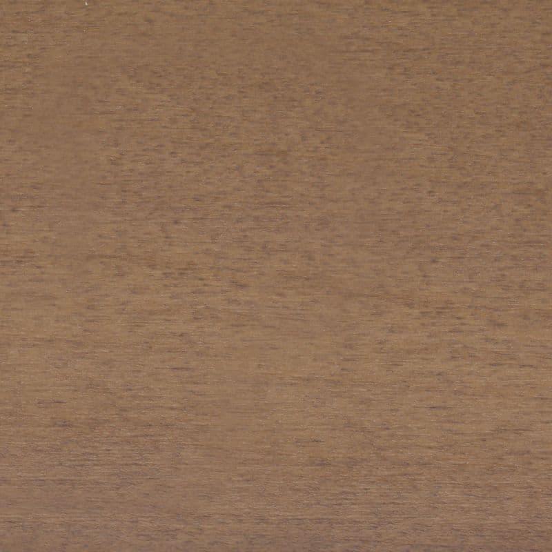 Wooden panel with fine horizontal grain and light brown stain; occupying the frame, showing uniform texture and minor blemishes; close-up, evenly lit surface without other objects or visible surroundings.