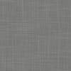 Gray woven fabric panel displays a fine crosshatch of lighter and darker threads, forming an even textured surface lying flat against a neutral, uniformly lit background.