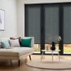 INTU Micro Solartex Anthracite Pleated blind