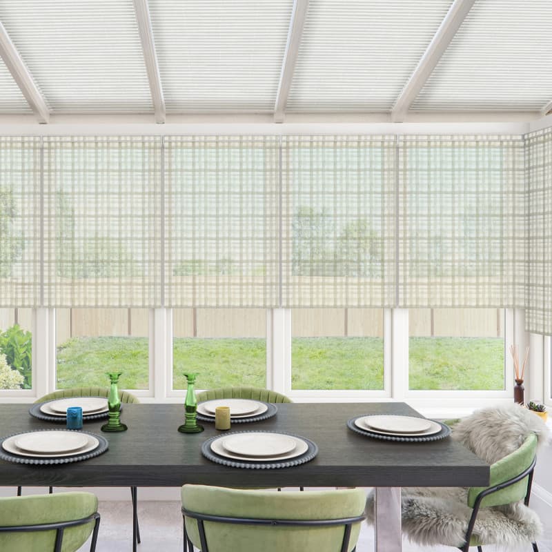 Dora Sage Roller Blind