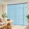 Acacia Blackout Baby Blue Vertical blind