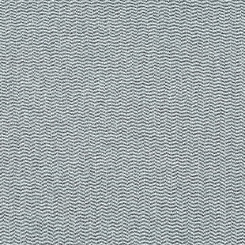 Herringbone-patterned wallpaper: narrow black chevron lines forming a tight zigzag, repeating uniformly and covering the entire flat wall or fabric surface under even, neutral light.