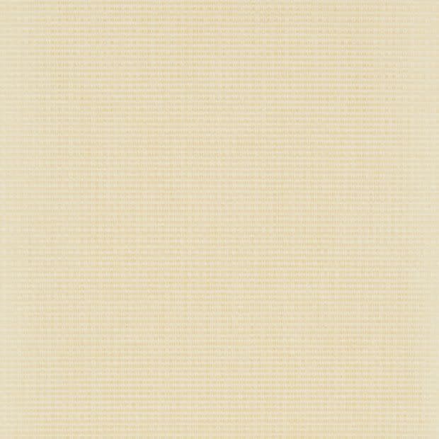 Beige woven fabric swatch (fine horizontal and vertical ribbing), filling the frame; evenly lit close-up with neutral tones, no visible seams or additional objects.