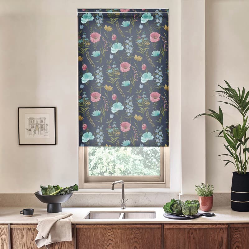 Josie Navy Roller Blind