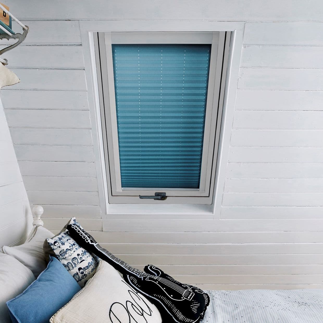 Tocarra Blue Skylight Pleated Blind