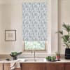 Tally Blackout Indigo Roller Blind