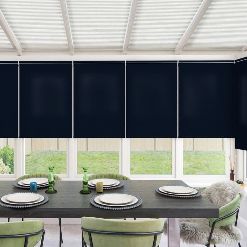 Prism Navy Roller Blind
