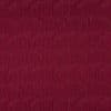 Burgundy textile with raised, closely spaced vertical wavy stitch lines; lies flat, revealing a repeating ribbed pattern; presented like decorative upholstery or wallpaper under soft, even lighting.