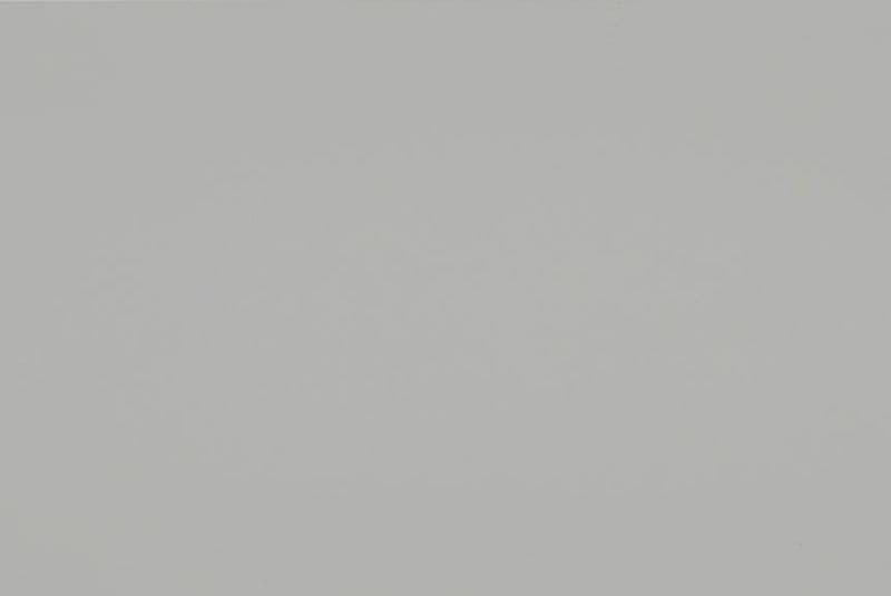 Uniform light-gray wall (object) covering the entire frame and appearing featureless and matte (action); diffuse even lighting with no discernible fixtures, shadows, or room context (context).