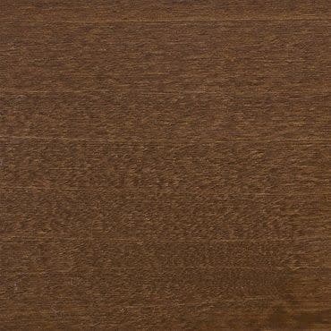 Brown wooden panel with fine horizontal grain, displaying subtle texture and color variation, photographed close-up under warm, even lighting with no surrounding context.