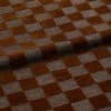Checkerboard Brick Roman blind