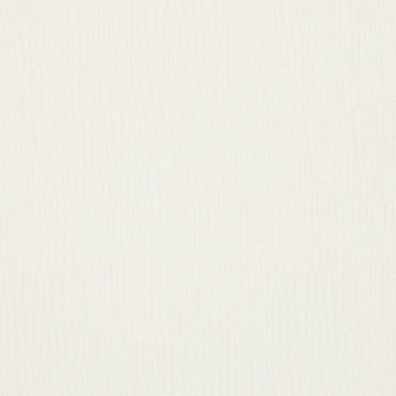 Cream textured wallpaper covers a wall, showing a subtle vertical weave; lit by soft diffuse light, creating a neutral, warm backdrop suitable for interior spaces.