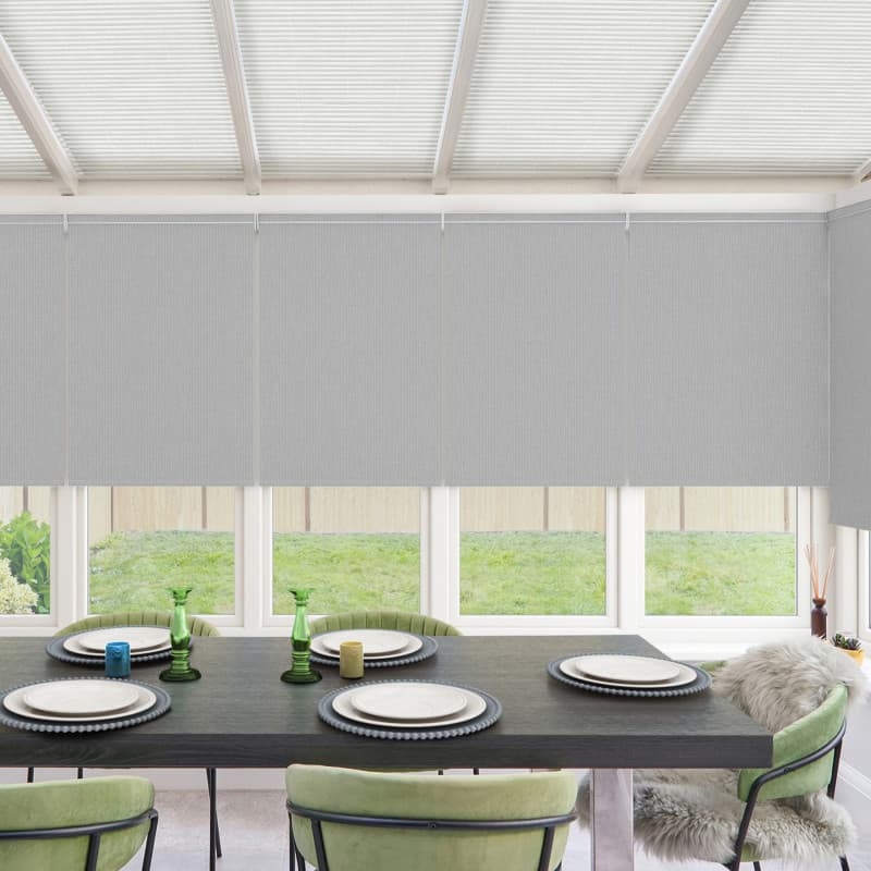 Taylor Blackout Grey Roller Blind