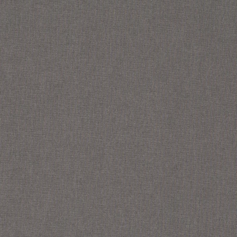 Square plain fabric sample in mid to deep slate grey.