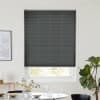 Solartex Chintz Anthracite Pleated blind