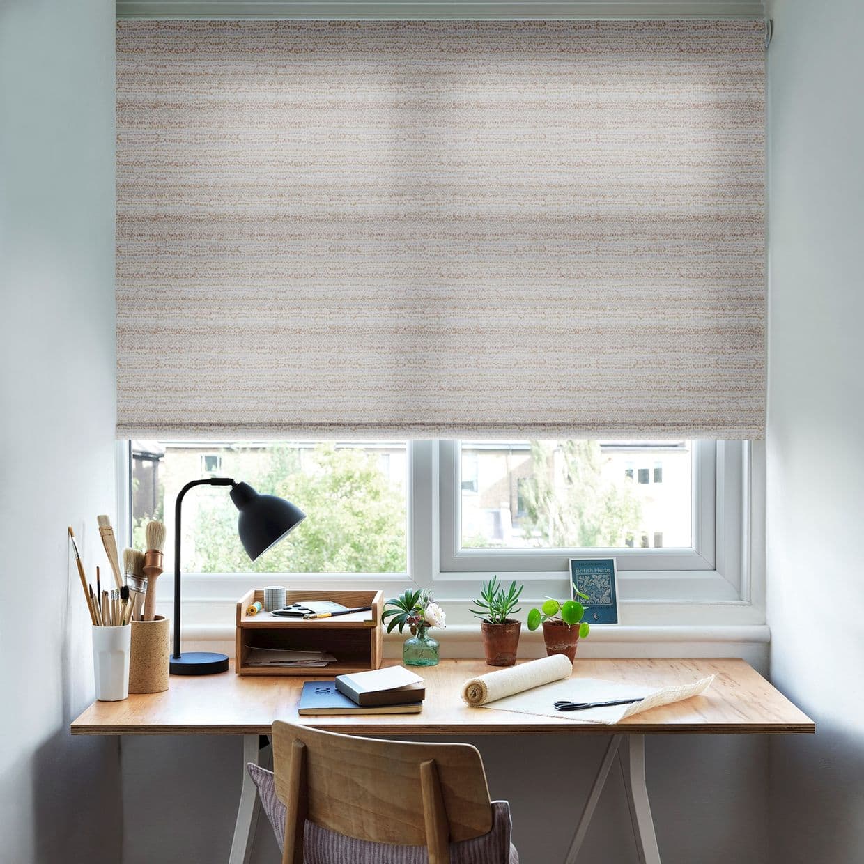 Franco Apricot Roller Blind