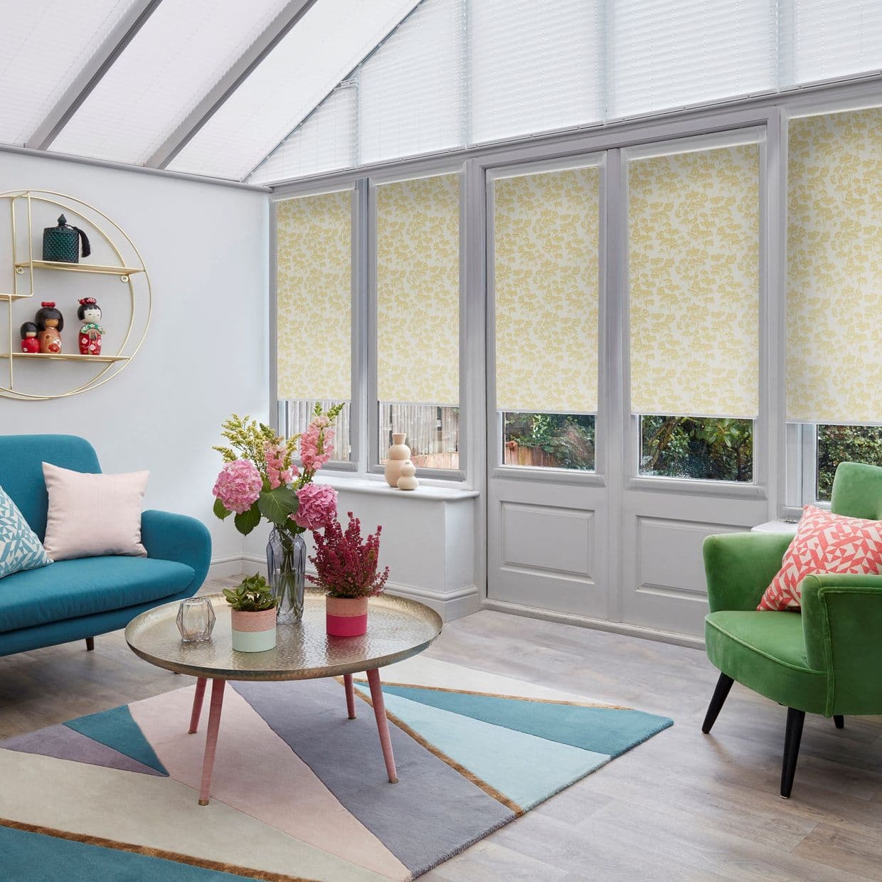 Polly Honey Conservatory Roller blind