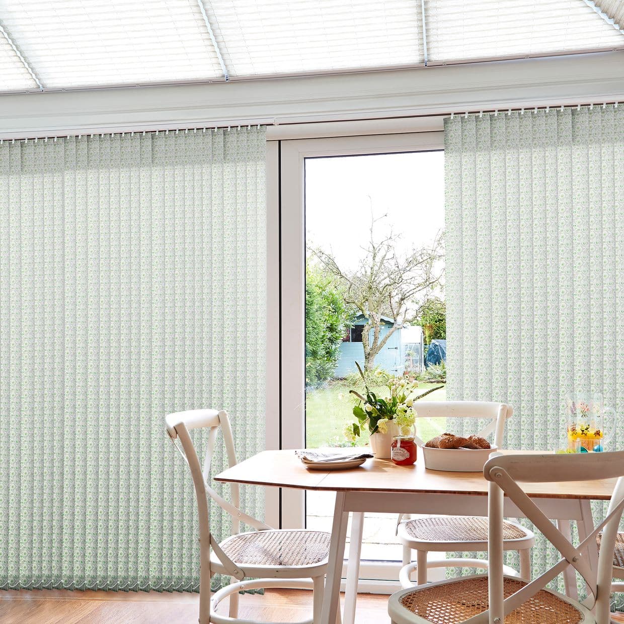Harriet Green Conservatory Vertical Blind
