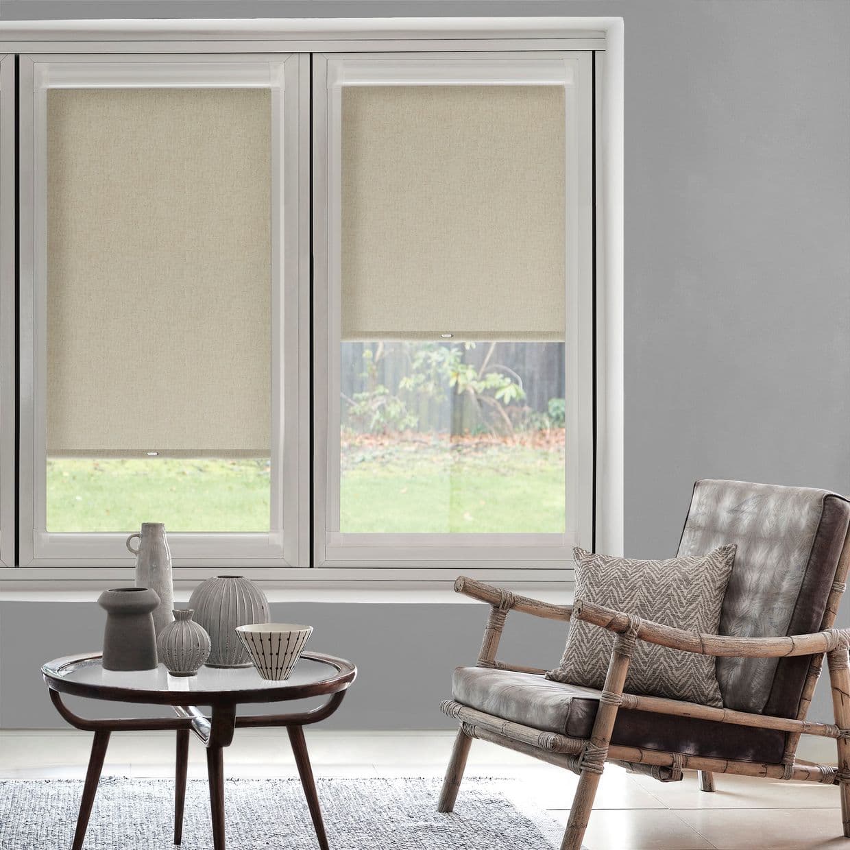 Harrow Macadamia Perfect Fit Roller blind