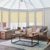 Solartex Chintz Lemon Pleated blind