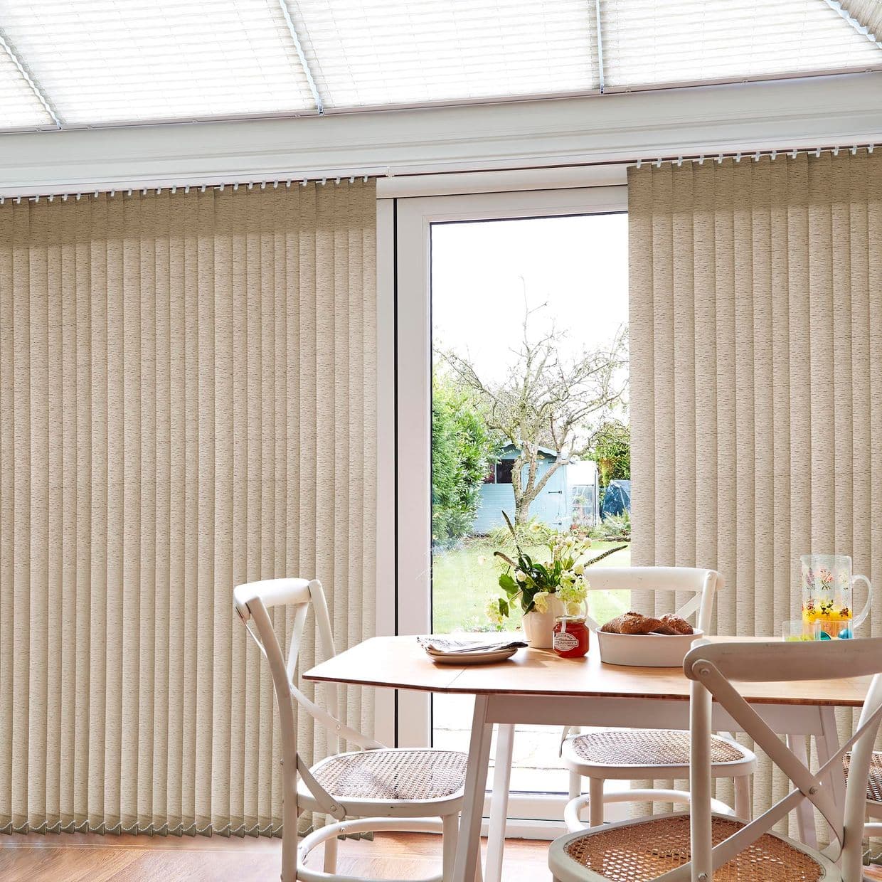 Stratford Cream Conservatory Vertical Blind