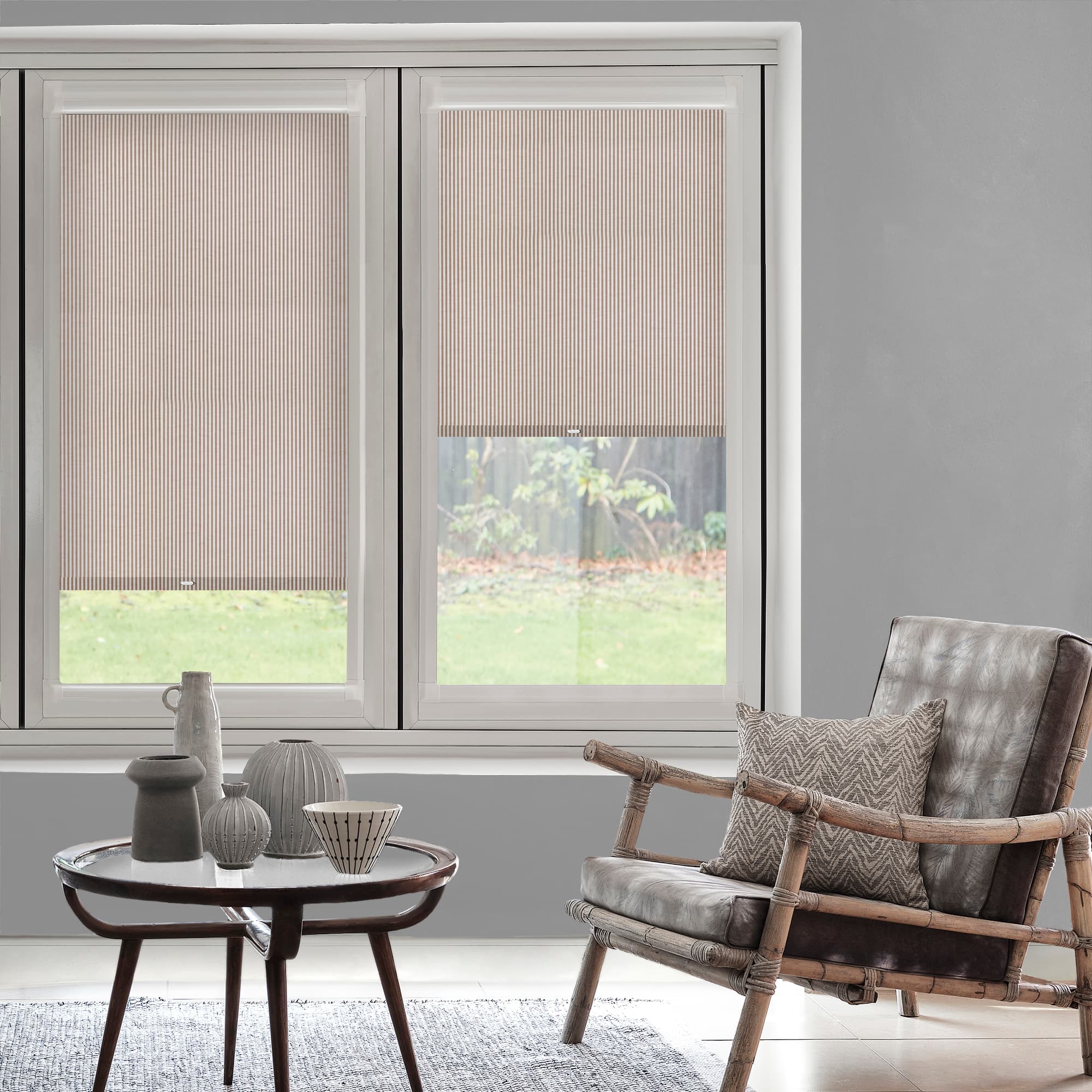 Reverie Rust Perfect Fit Roller blind