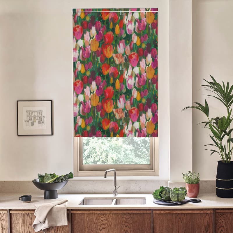 Marlo Blackout Fuschia Roller Blind