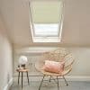 Solartex Chintz Pistachio Pleated blind