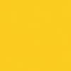 Solid yellow square fills the frame, uniformly saturated with no distinguishable features; edges visible against a white border, a simple flat color field conveying brightness and warmth.