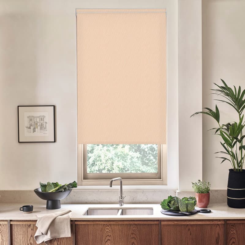 Florence Peach Roller Blind