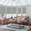 Thermashade Blackout Dark Grey Texture Pleated blind