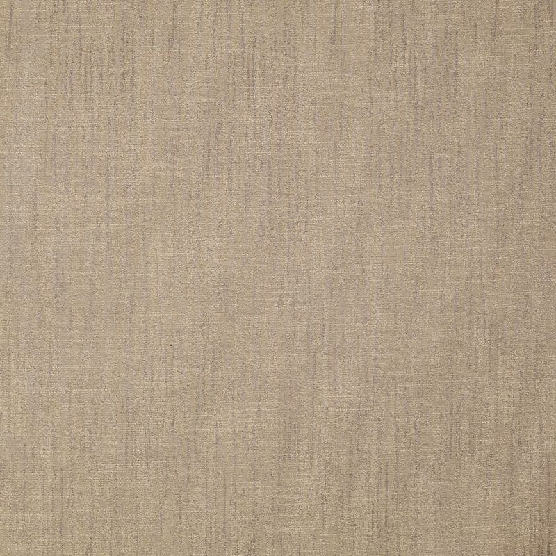 Beige woven-texture wallpaper covering the entire frame, showing fine vertical striations and subtle grain; evenly lit close-up of a neutral indoor wall.