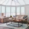 Darwin Teal Pleated blind
