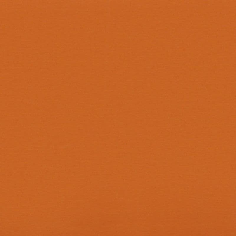 Solid orange textured sheet fills the frame, lying flat; uniformly lit, warm-toned surface with subtle paper-like grain and no visible objects, shadows, or features.