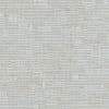 Handwoven pale beige fabric with thin blue horizontal stripes and elongated oval stitch motifs, creating a textured, interlaced pattern in a close-up, evenly lit view.
