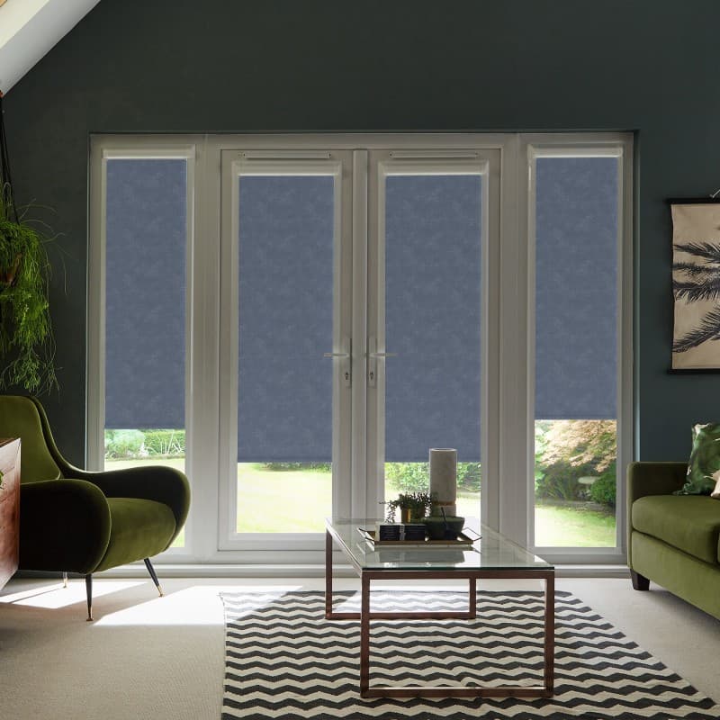 Neo Blackout Cobalt Roller Blind