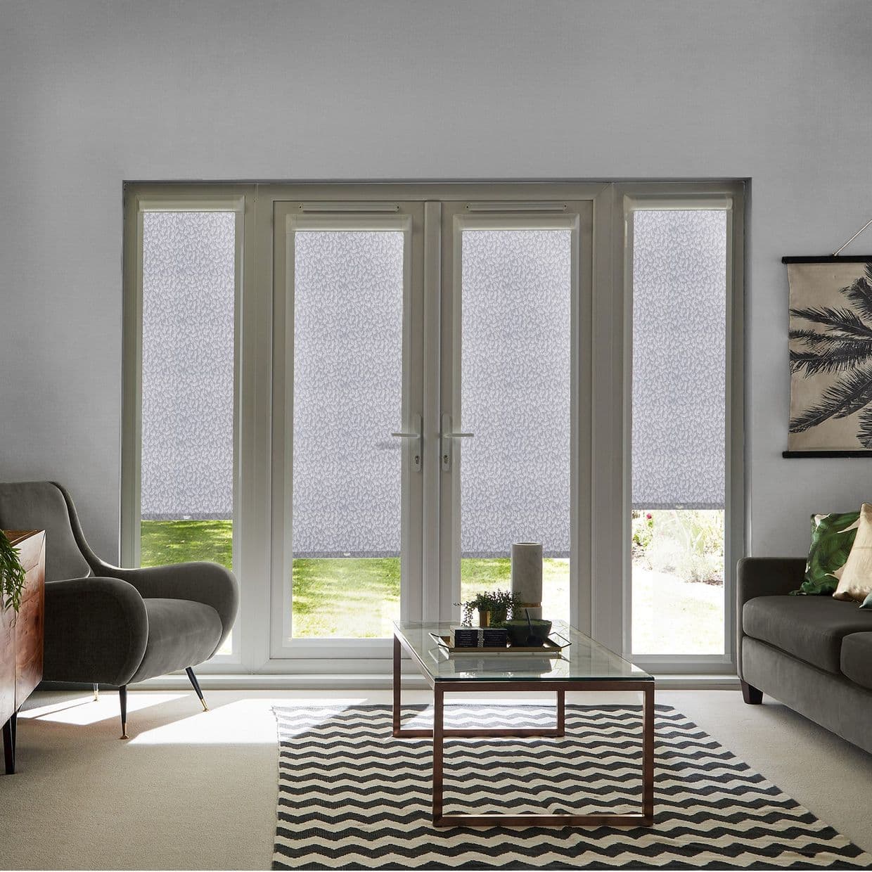 Lopez Liquorice Perfect Fit Roller blind