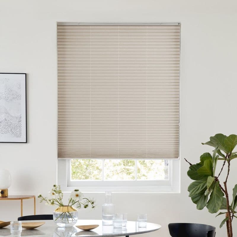 Elba Sand Pleated Blind