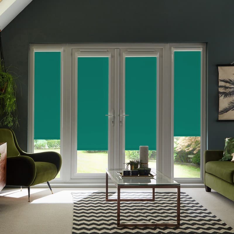 Acacia Blackout Emerald Roller Blind