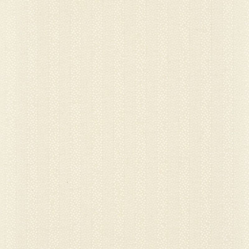 Cream-colored textured wallpaper, subtle vertical stripes and pebble-like embossing, covers the surface evenly; close-up neutral lighting with no other room features visible.