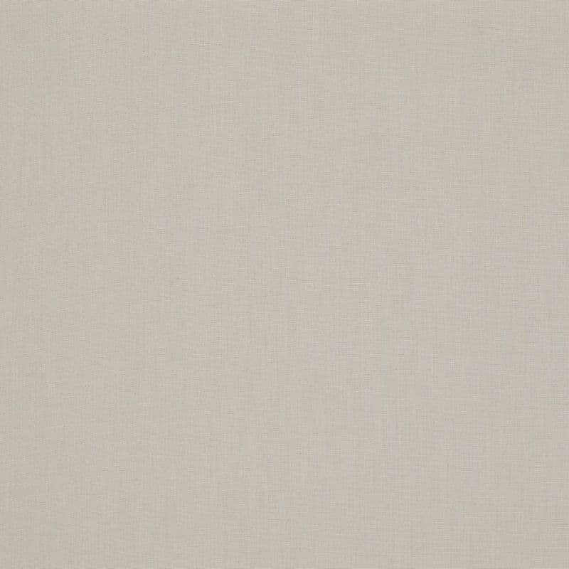 Beige linen-textured wallpaper fills the frame, its fine woven pattern visible; lying flat and evenly lit, serving as a neutral, minimal backdrop with no other features.