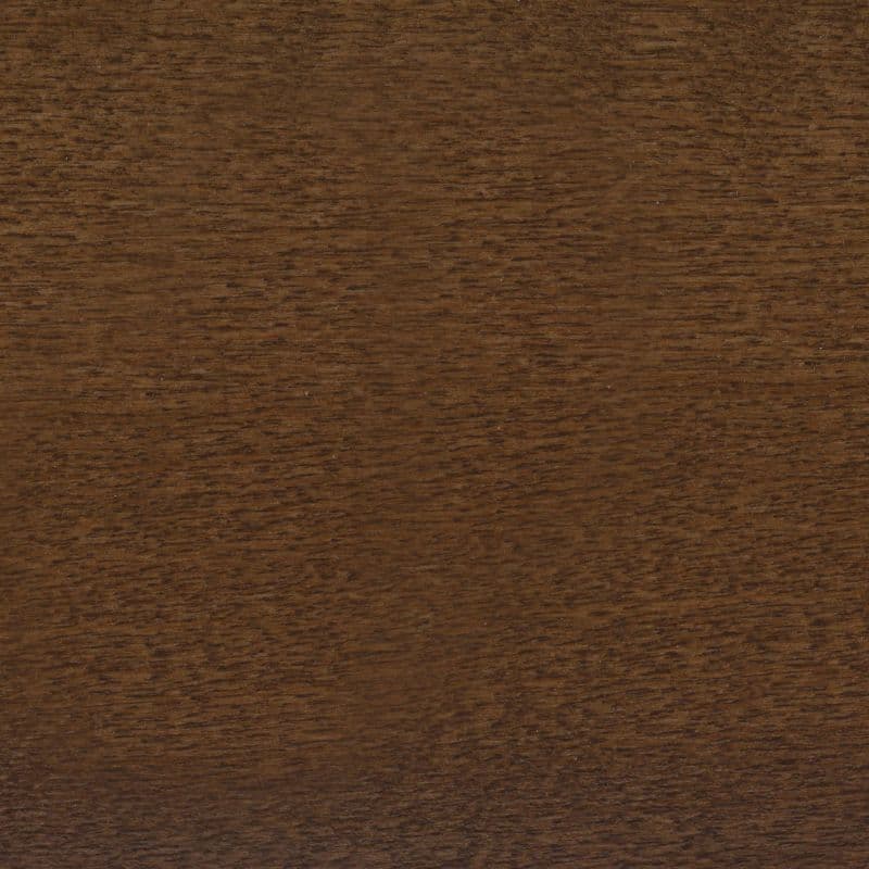 Dark brown stained wooden panel with fine horizontal grain and subtle texture, occupying the whole frame; evenly lit close-up, smooth matte sheen, no other objects or background visible.