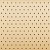 Beige perforated pegboard panel with evenly spaced circular holes fills the frame; static, serving as a plain, neutral backdrop under soft, even lighting.