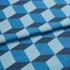 Cubes Denim Roman blind