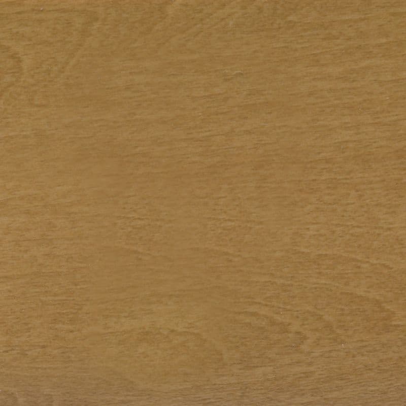 Light-brown plywood panel with subtle horizontal grain and faint knots; lying flat, unvarnished and unadorned, filling the frame under even, diffuse indoor lighting.