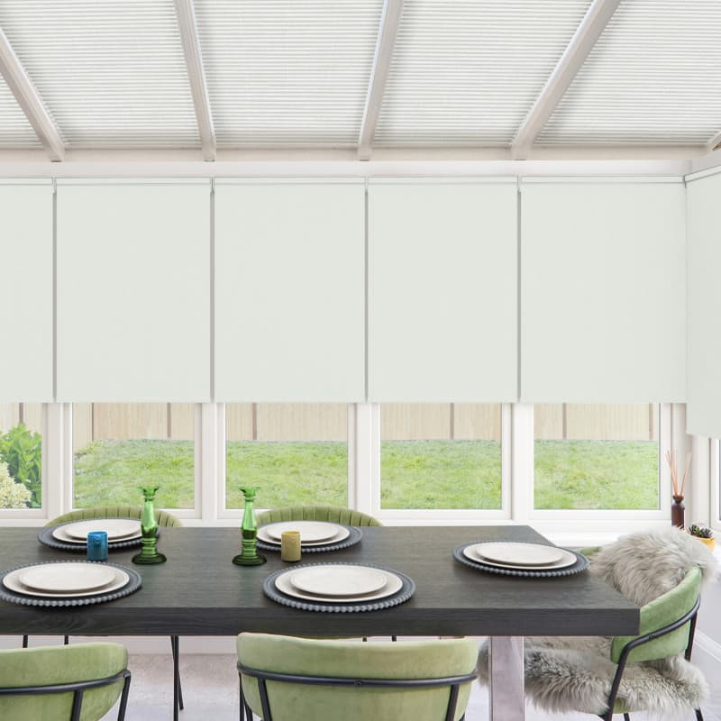 Remy Blackout Ivory Roller Blind