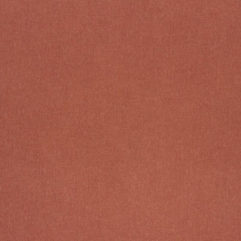 Rust-colored woven fabric (fine crosshatch texture) lying flat, uniformly covering the frame; evenly lit, matte finish with subtle tonal variations.