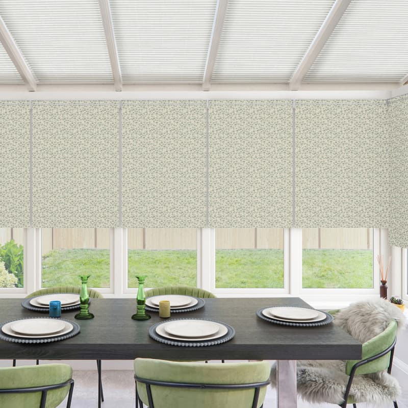 Tilly Blackout Sage Roller Blind