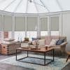 Malbec Cappuccino Pleated blind