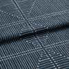 Inkdrop Navy Curtains